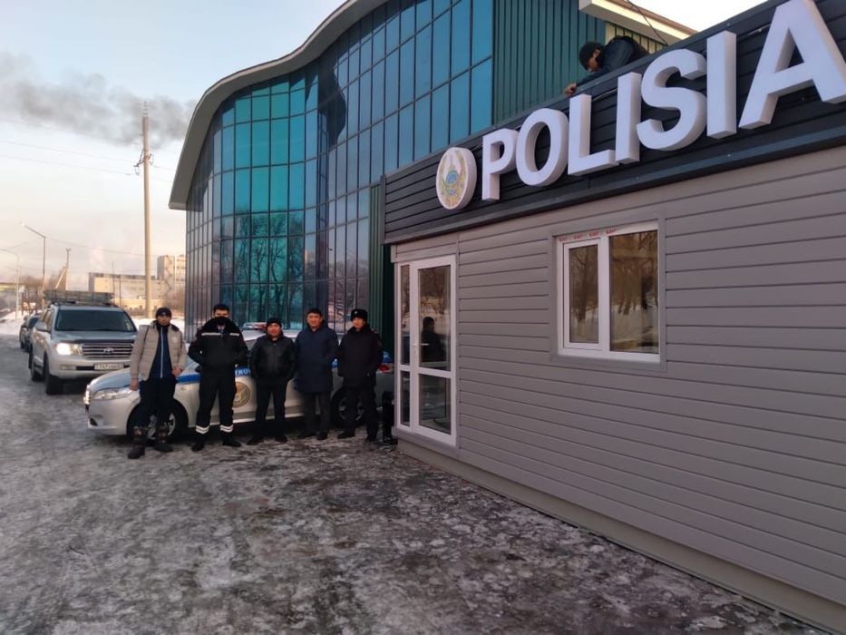 Модульный пост полиции