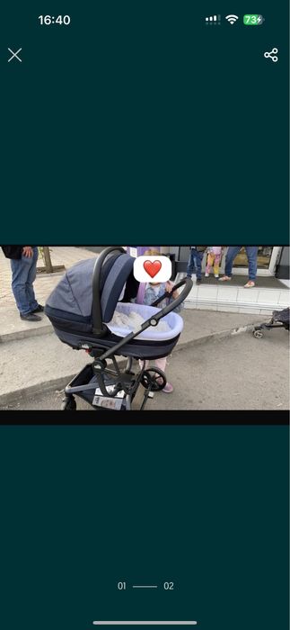 Коляска  CAM с рождения и до 3 лет