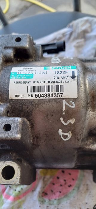 Compresor Clima Fiat Ducato 2.3 JTD din 2009 cod: 504384357