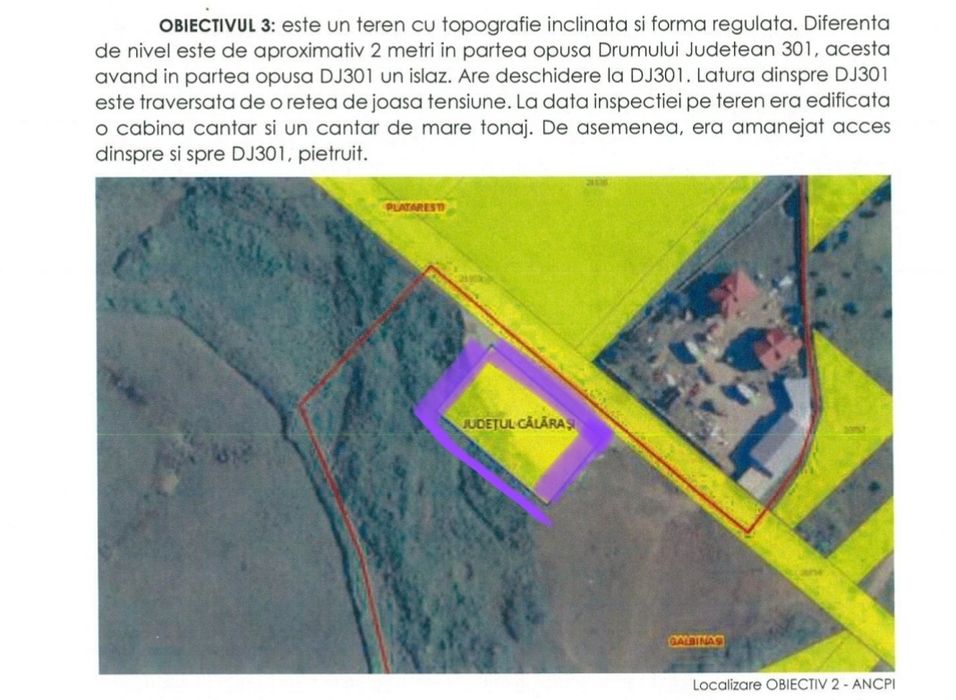 Teren extravilan de vanzare