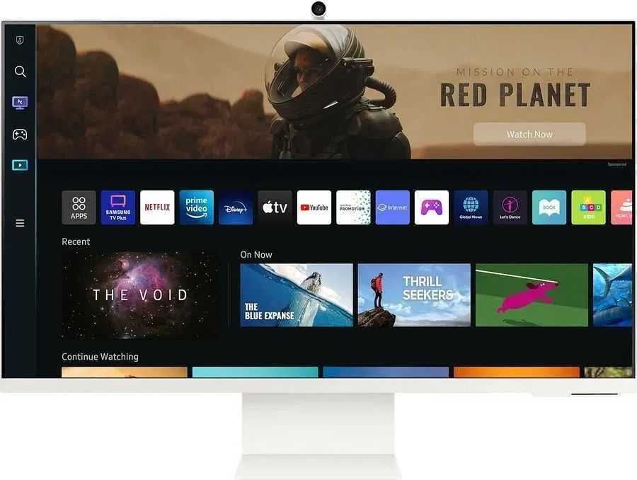 Samsung 32" Монитор Smart M8 4K белый