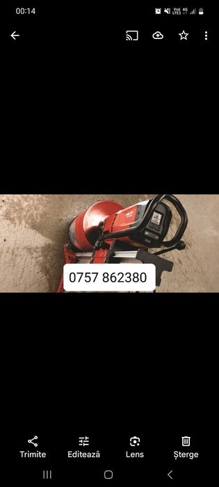 Carotare beton gaura hota, centrala,aer conditionat,aerisiri