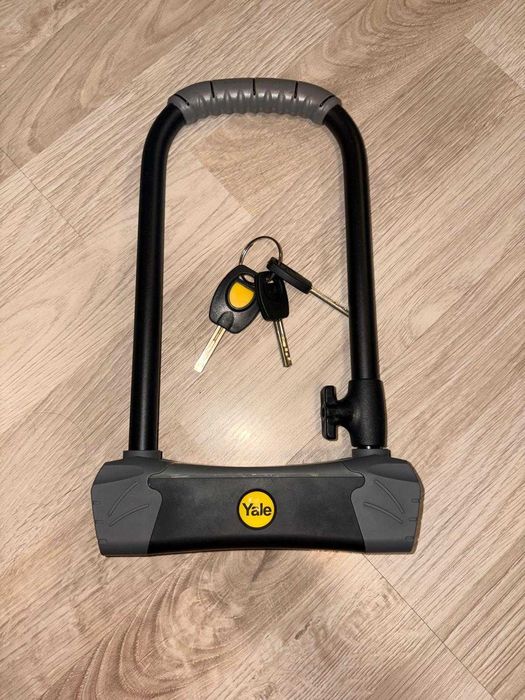 Antifurt bicicletă YALE Maximum Security – tip U, NOU
