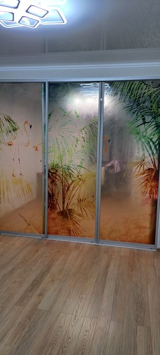 Купе перегордка из стекла