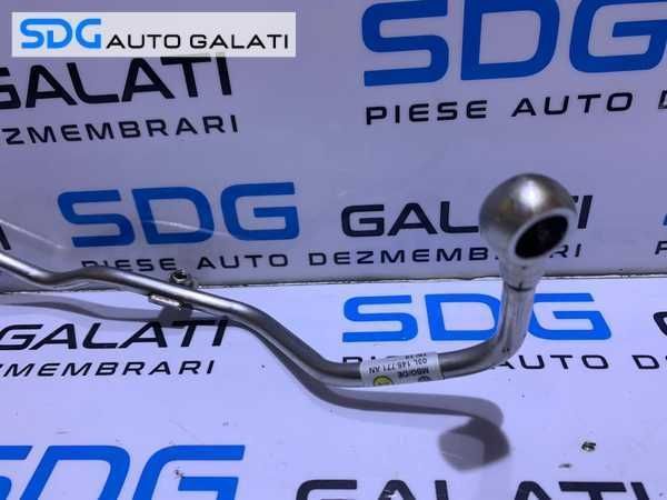 Teava Conducta Ungere Ulei Turbo Turbina Turbosuflanta Skoda Octavia 2 2.0 TDI CLCA CLCB CFHC CFHF 2008 - 2013 Cod 03L145771AN