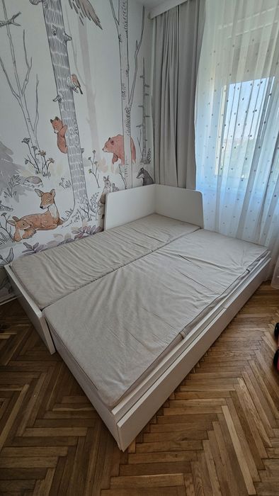 Vând divan extensibil ikea cu sau fără saltele