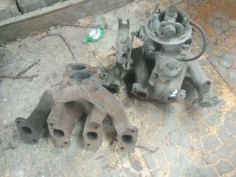 Выпускной коллектор на опель вектра