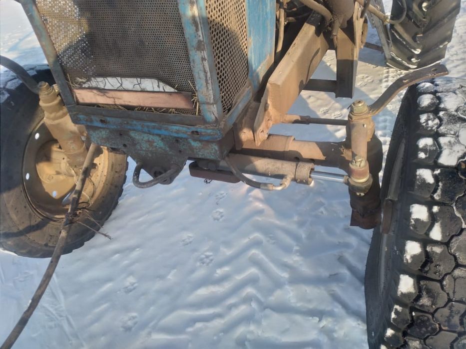 Мтз 80 с куном и вилы