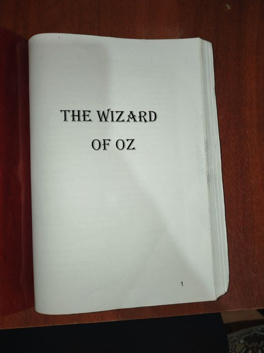 «Книга на английском «The Wizard of Oz», 259 стр, Бухара»