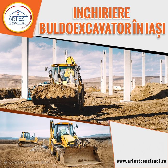 Inchirez Buldoexcavator, excavator, buldo, miniexcavator