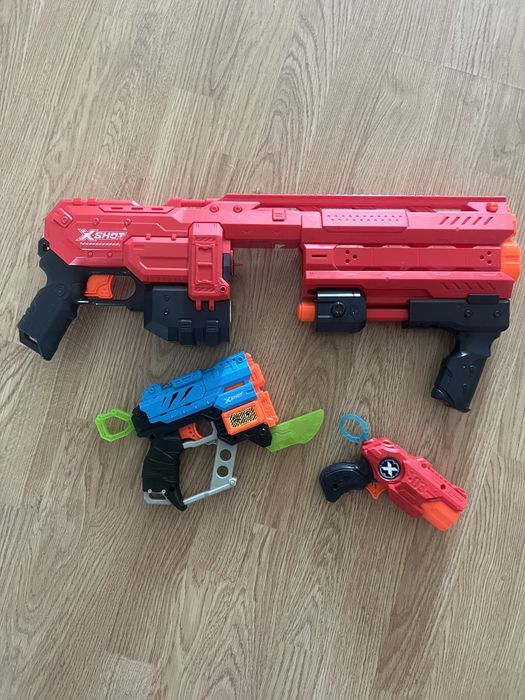 X shot пистолеты