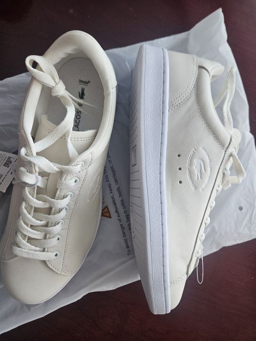 Кеды Lacoste, натуральная кожа. Оригинал