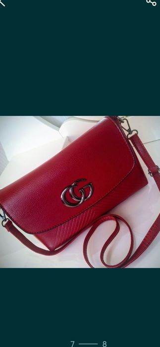 Новая  кожаная сумка Poland