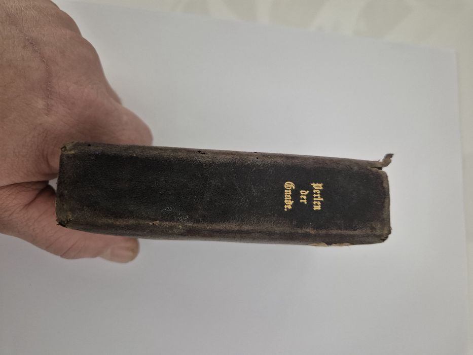 Carte de rugăciuni rară „Perlen der Gnade” – Ediție 1896, J. Steinbren