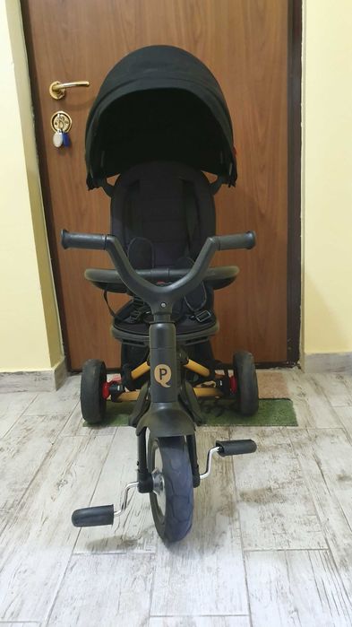 Tricicleta  pliabila ultra QPlay Nova Rubber Gold