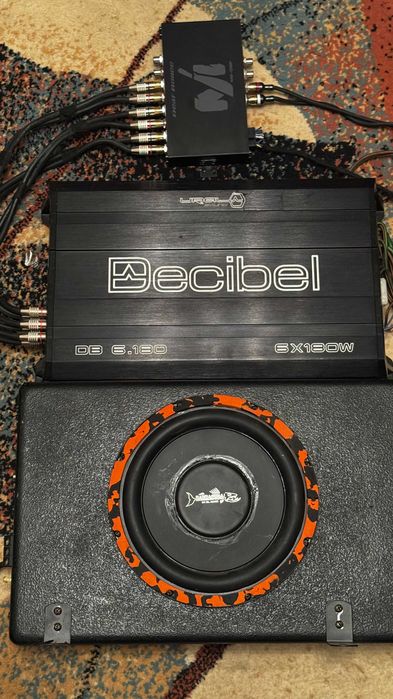 Усилитель, адаптер, сабвуфер