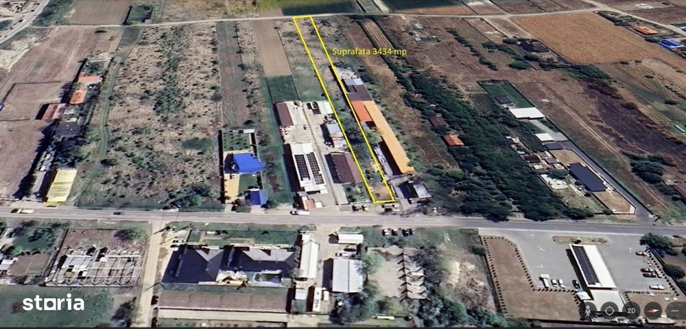 Oferta!! Pret redus!Teren intravilan 3434 mp in Slatioara