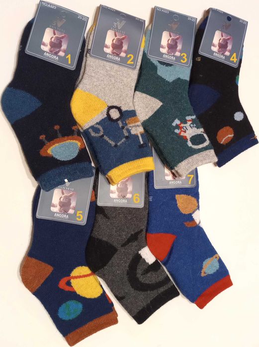 Детски Термо-Вълнени Чорапи