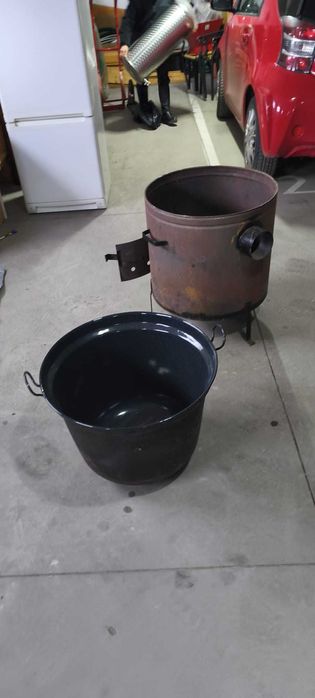 Sobiță / focar metalic pentru ceaun