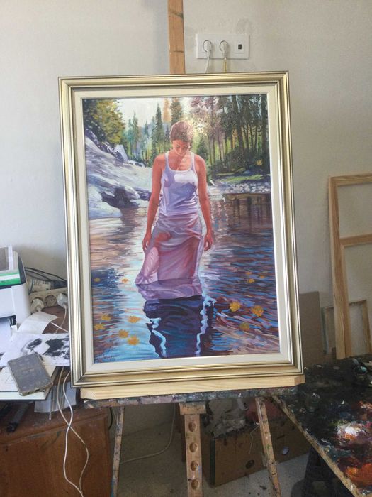 Tablou pictat,portrete la comanda,caricaturi