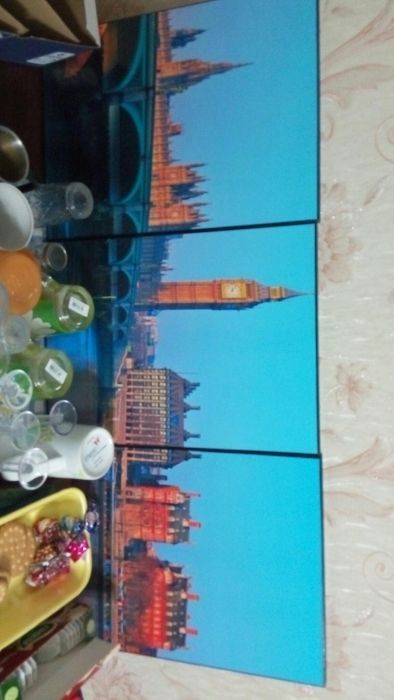 Триптих картин. Лондон