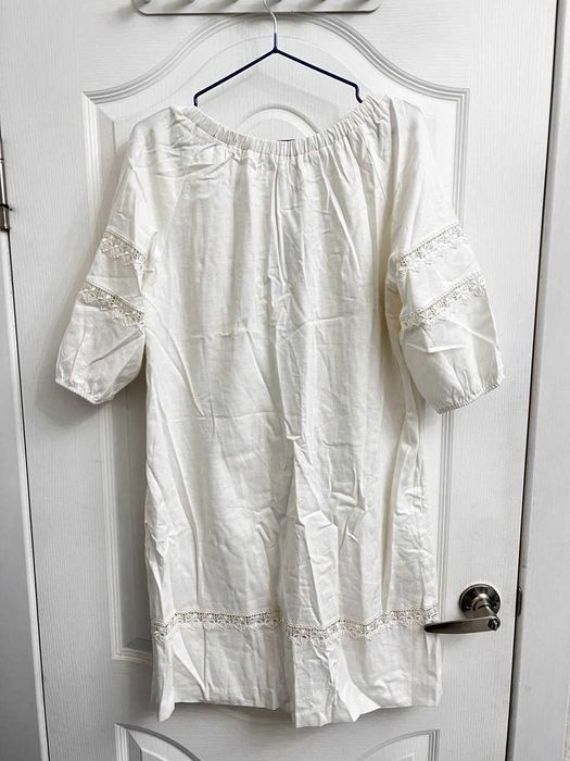 Новые летние сарафан /платье H&M, хлопок /лен, размер 46/50