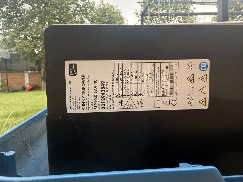 Invertor SMA sunny-tripower