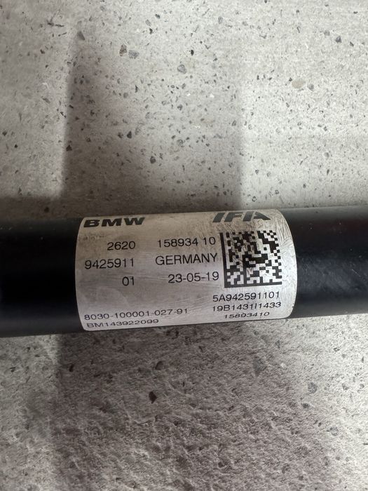 Cardan mic bmw g01 g02 g08 g11 g12 g20 g21 g30 g31  g38
