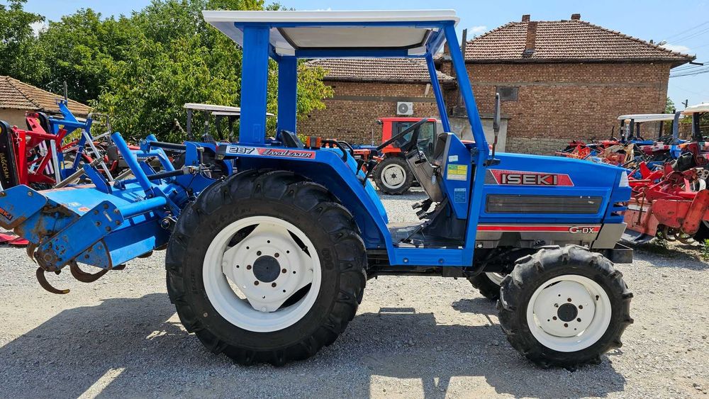 Японски трактор Iseki TA287F с фреза, 4x4, 28 кс., АграБГ Джолев