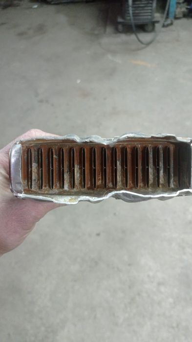 Чистка алюминиевых радиаторов печек