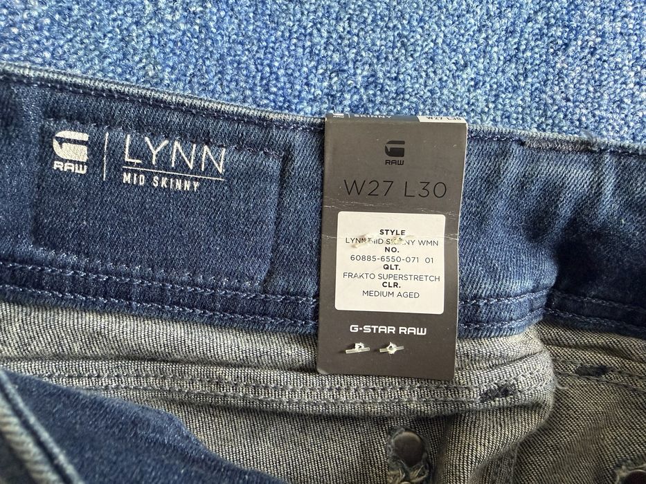 G-Star RAW Lynn Mid Skinny Jeans ОРИГИНАЛНИ дамски дънки - 23 и 27
