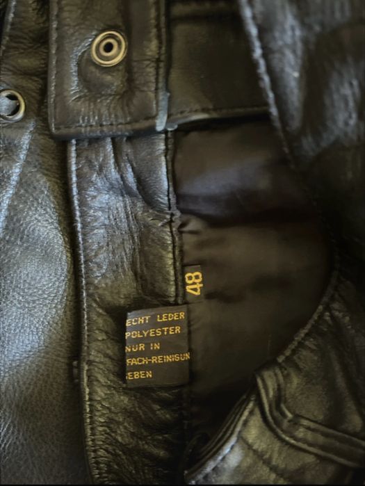 Pantaloni de piele moto Modeka