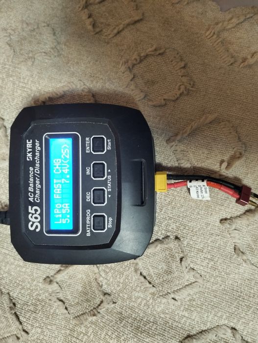 Професионално зарядно SkyRC S65 AC Balance Charger/Discharger (65W/6A) – Като ново!