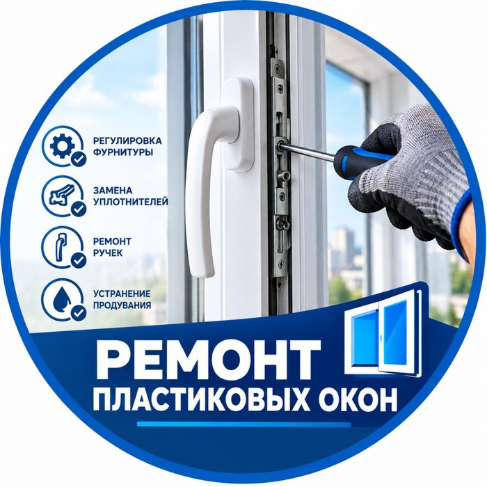 Услуги по регулировке пластиковых окон