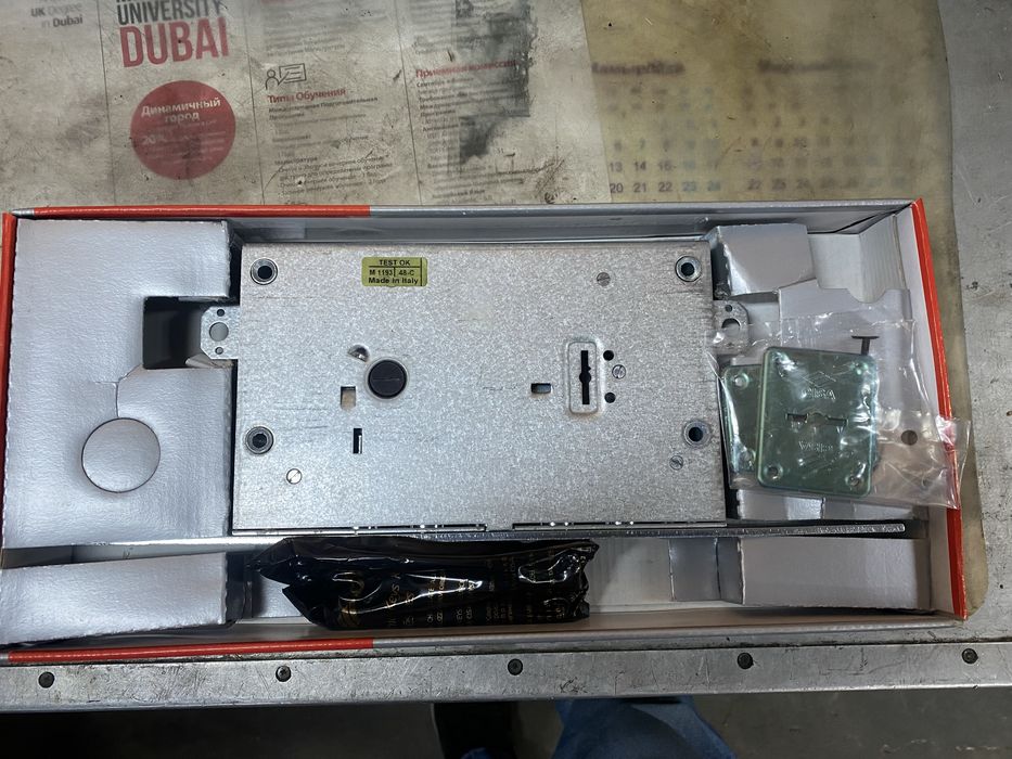 Новый врезной замок cisa