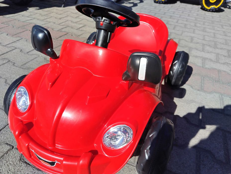 PILSAN Детска кола с педали HAPPY HERBY червен