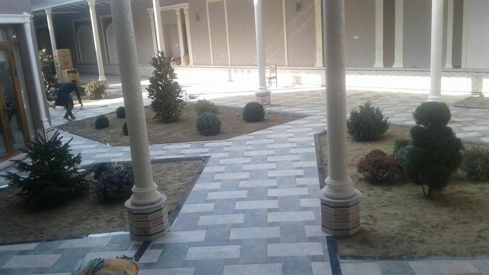 Gazon ekamiz  lanshaft qilamiz