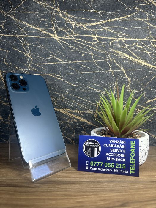 Iphone 12 Pro Max/128Gb/Garantie 2 Ani Centrul de Telefoane/Rate