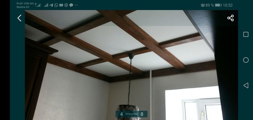 Поклейка обоев и покраска