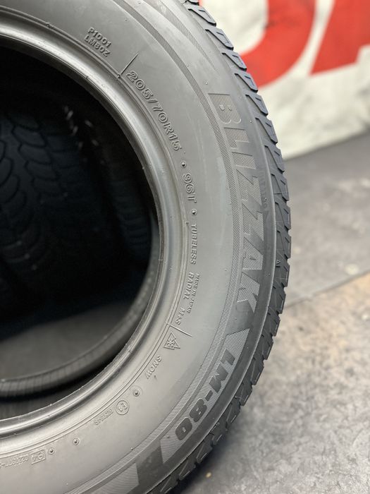 205 70 15, Зимни гуми, Bridgestone BlizzakLM-80, 4 броя