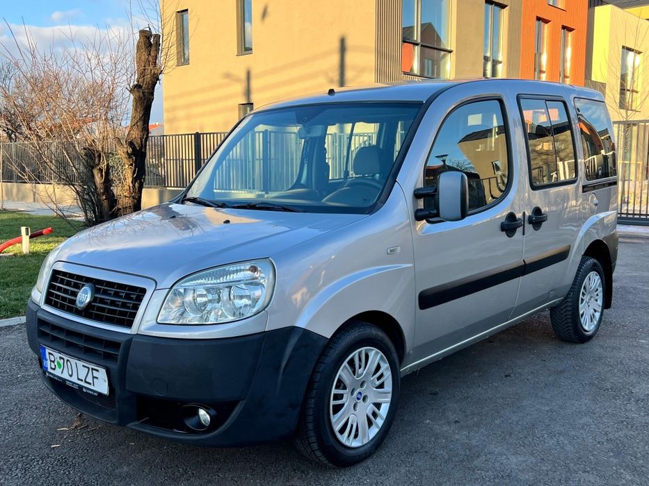 Fiat Doblo 7 locuri 1.4 benzina UNIC PROPIETAR  de noua  mcv