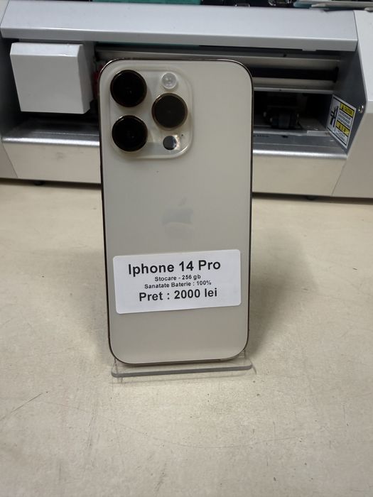 Iphone 14 pro / 256 gb / 100% baterie / Garantie
