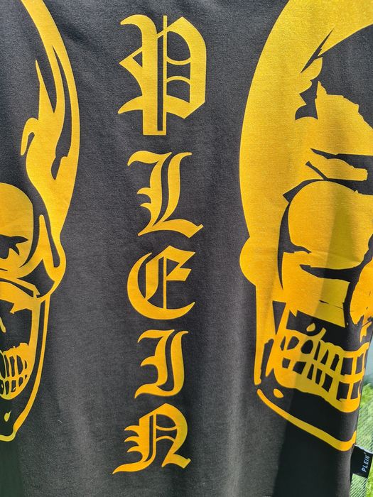 Reducere-Promotie-Discount-Oferta-Tricou-Philipp-Plein-PP-Model-Nou-Bumbac-Calitate-Premium-Poze-Reale-M-L-Stoc