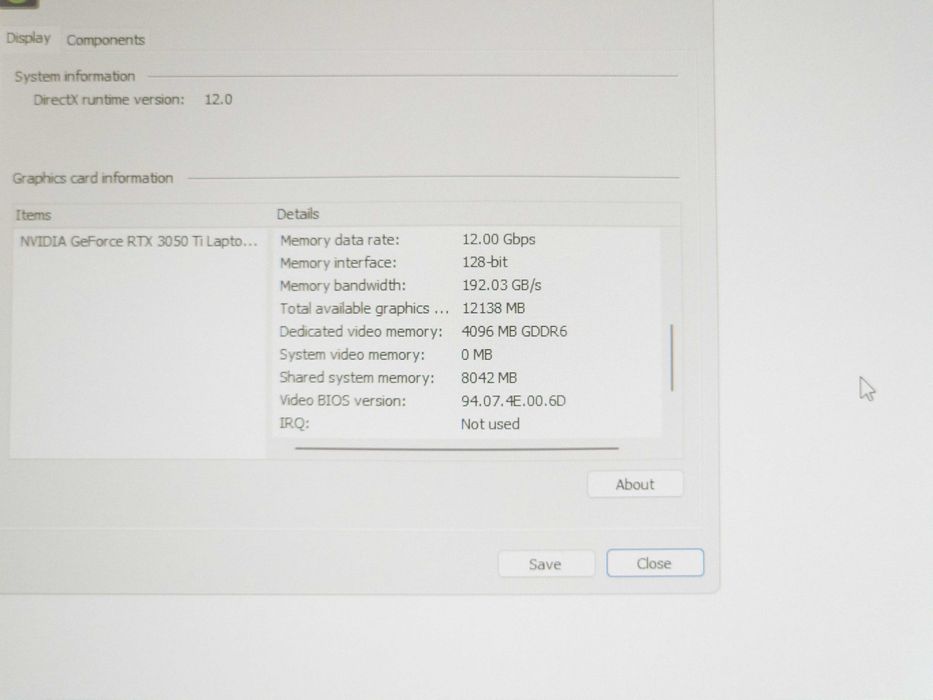 Laptop MSI Katana GF66 12UD-285XRO