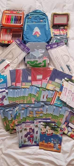 Set complet rechizite pentru școală!