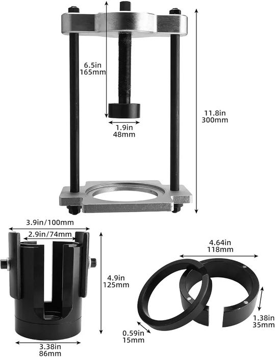 Скоба за тампони на заден носач Ford/Volvo, BOOMSTART