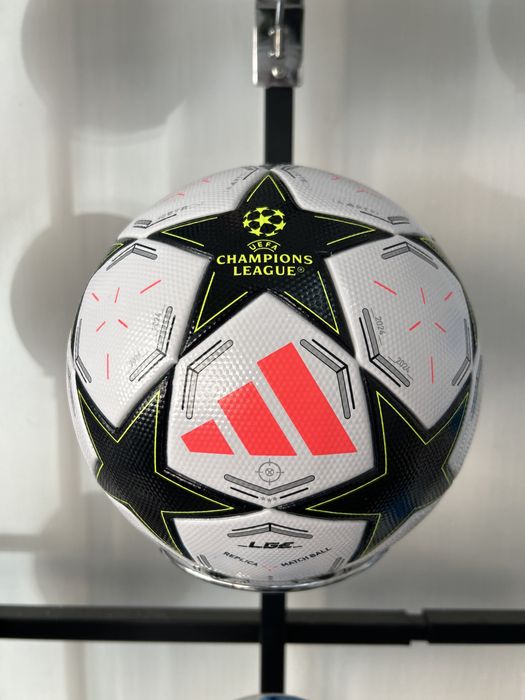 Мяч adidas UCL 24/25 black для футбола размер 5