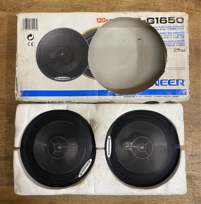 Boxe auto Pioneer TS G 1650,old school,noi