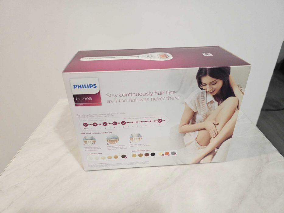 Epilator Philips Lumea IPL SC2009/00, 250.000 impulsuri