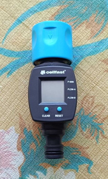 Дебитомер CELLFAST от 0.5 до 6 бара. Нов.